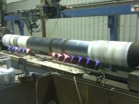 Plate mill roll repair